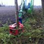 bomen knippen met 3 tons kraan