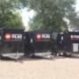 asbest decontaminatie units
