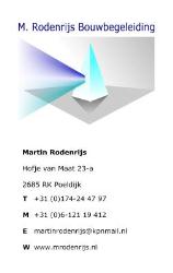 M. Rodenrijs Bouwbegeleiding