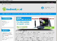 Website van Android Electronica BV 