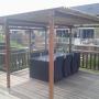 pergola zonwering tuin