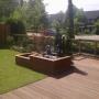 houtwerk vijver tuin