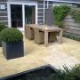 zonnige tuin