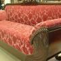 Gestoffeerd met mohair velours