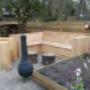 lounge set op maat gemaakt voor de tuin