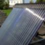 door zon verwarmd water, heatp