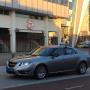 Onze Saab 9-5NG bij PSV