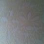 Behang met flockprint