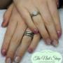 Gel kunstnagel met nailart!