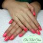 Acryl kunstnagel met neon!