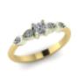 Diamanten ring naar ontwerp
