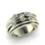 wikkelring 14k witgoud