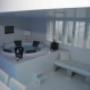 Lounge ruimte incl. bar en bad