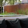 Alu-vijver + corten - 4tuinen.