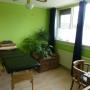 Detail groene Behandelkamer