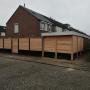 Schutting in Sevenum, van carport een overkapping gemaakt