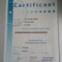 certificaat van ondernemersv.