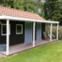 Schuur met veranda