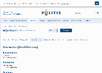 Website van Politie Doelwater (Hoofdbureau) 