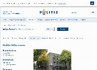 Website van Politie Hilversum 