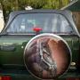 Door een bezoeker 11-08-2016 geüpload - Airbrush schildering op wheelcover