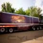 Door een bezoeker 11-08-2016 geüpload - Custom painting op show trailer. Special paint op vrachtwagen