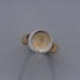 Ring met vingerafdruk