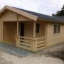 Houtstapelbouw lodges, te huur