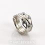Zilveren Ring met Topaas