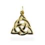 Gouden Triquetra hanger