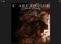Website van L' ART UNIQUE HAIREXTENSIONS GROESBEEK - NIJMEGEN 