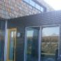 metselwerk van moderne woning