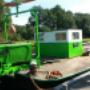 Ponton met motor