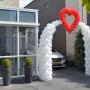Door een bezoeker 20-02-2018 geüpload - Ballonnenboog met hart