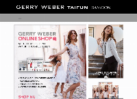 Website van House of Gerry Weber Nieuwegein 