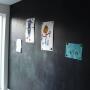 krijt en magneet wand
