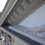 Net in timpaan beeldengroep
