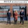 Kantoor met medewerkers Huls Makelaardij in De Wijk