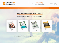 Website van Studentendrukwerk 