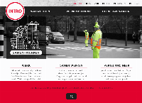 Website van Intro uitzendbureau 