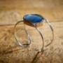 Handgemaakte zilveren armband