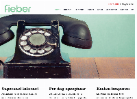 Website van Fieber 