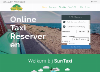 Website van Suntaxi 