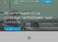 Website van Surisend Shipping 