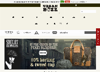 Website van Urban Bozz 