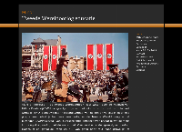 Website van Tweede Wereldoorlog Minor 