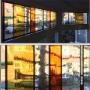 Glas in lood mondgeblazen glas