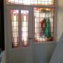 Glas in lood nieuwe vestibule