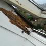 Houtrot in velux dakraam