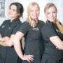 Homeira, Marjan en Stephanie